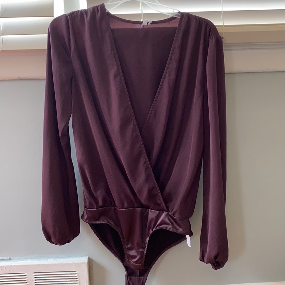 Low v bodysuit
